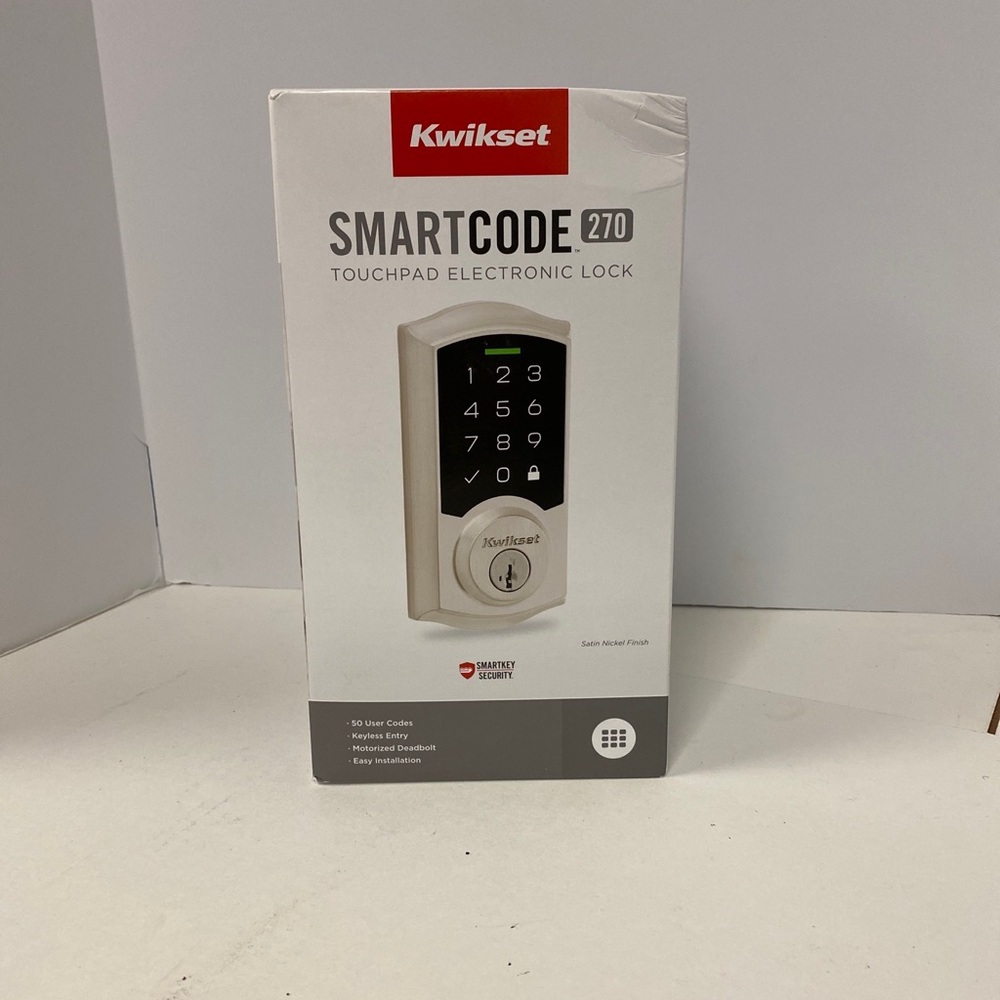 Kwikset SmartCode 270 Keyless Entry Electronic touchpad
